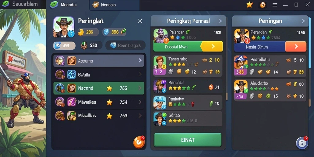 Tampilan mesin slot yang menarik dan penuh warna.