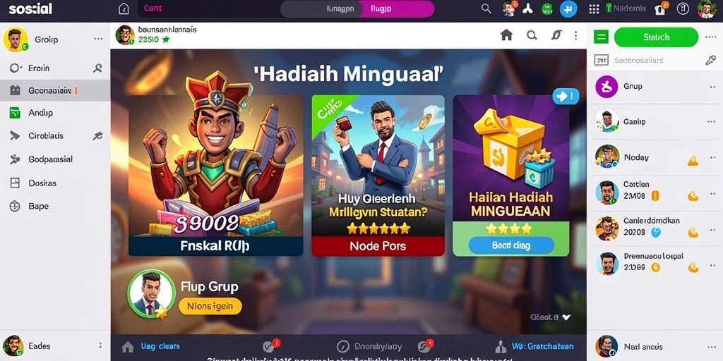 Tampilan antarmuka yang menarik dan intuitif.