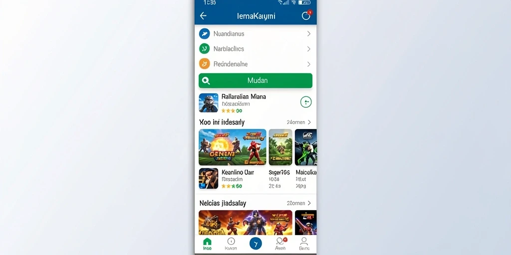Screenshot menunjukkan antarmuka permainan yang ramah pengguna.