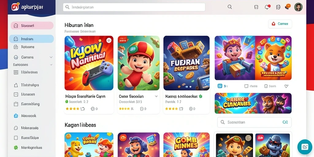 Tampilan antarmuka GADAITOTO yang menarik dan user-friendly.