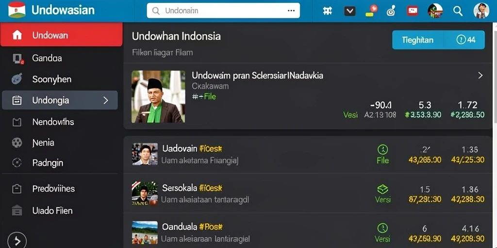 Antarmuka pengguna yang intuitif dan menarik.