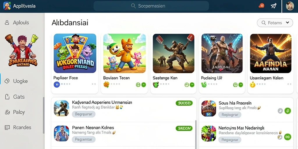 Tampilan antarmuka yang modern dan menarik.
