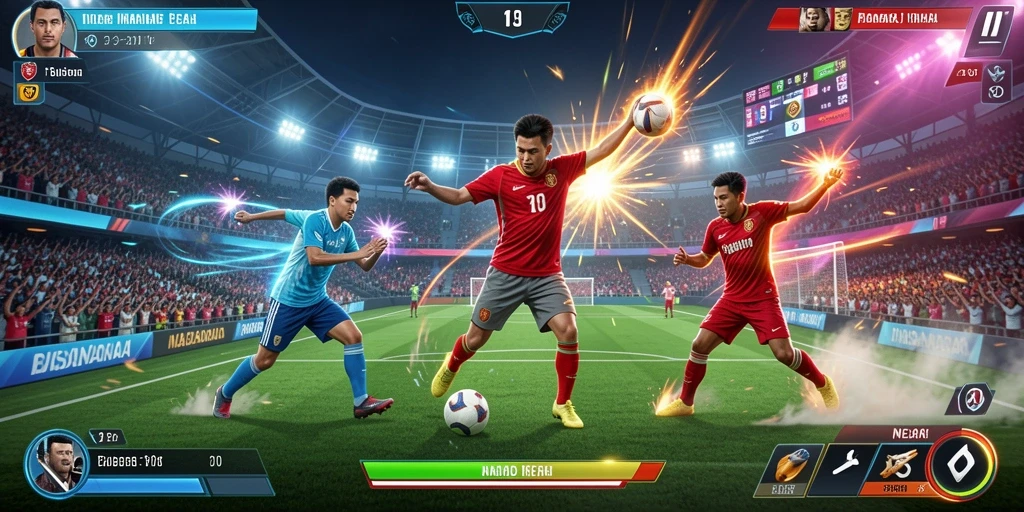 Tampilan awal game yang menarik dan intuitif.
