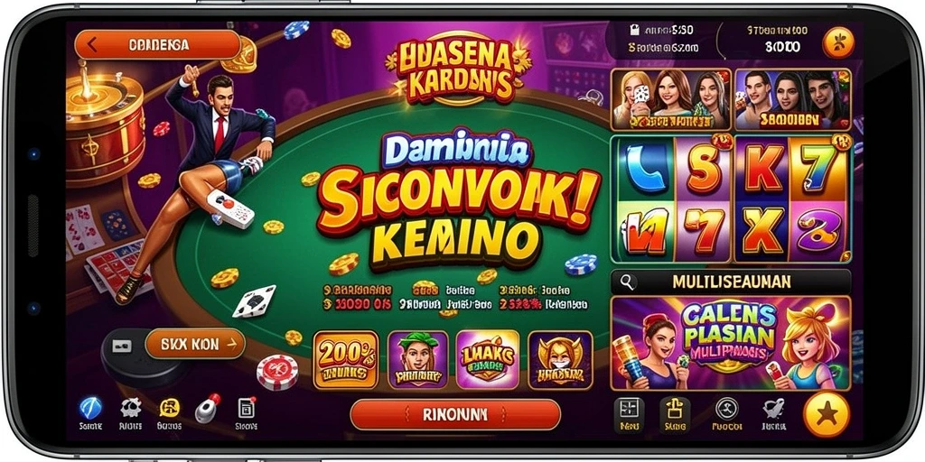 Tampilan beranda KING88 yang menarik dan user-friendly.