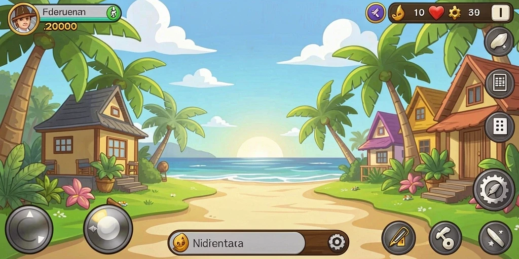 Tampilan permainan slot yang menarik.