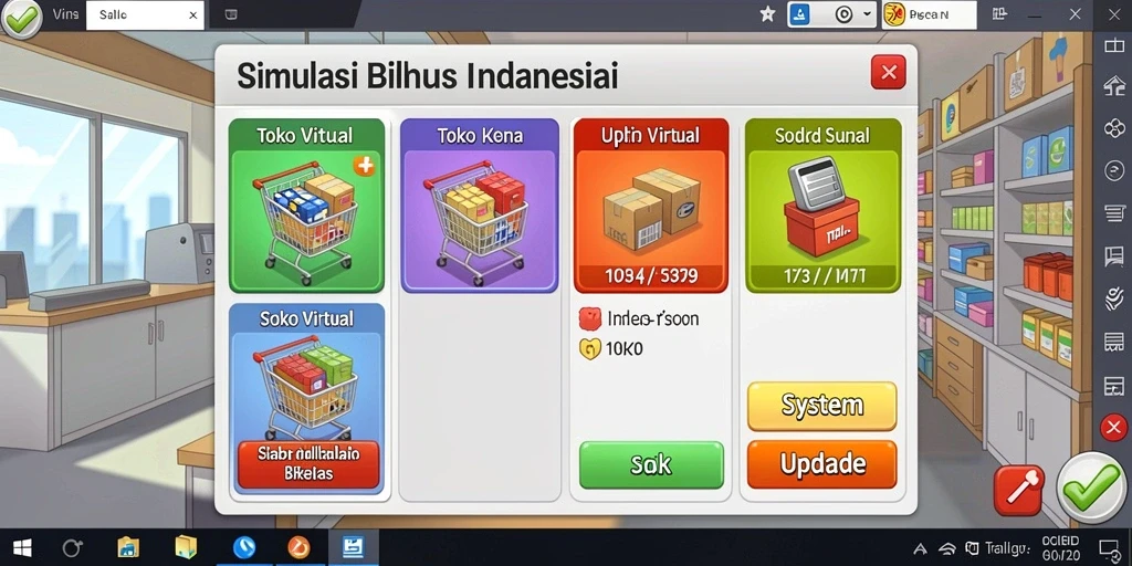 Tampilan antarmuka RAJATOGEL yang modern dan intuitif.