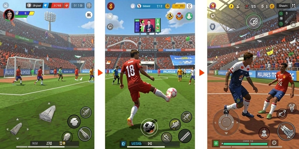Screenshot menampilkan karakter utama dalam misi menjelajah.