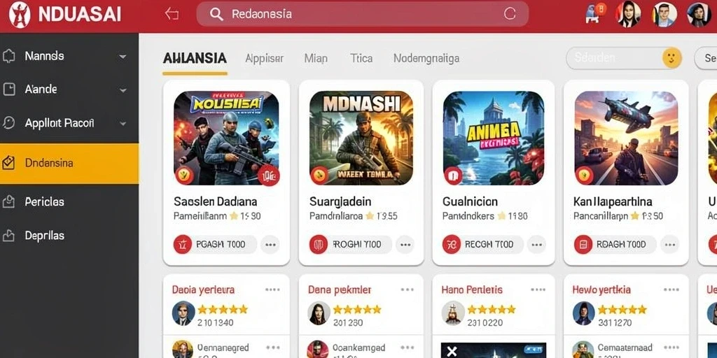 Antarmuka pengguna yang intuitif dan mudah dipahami.