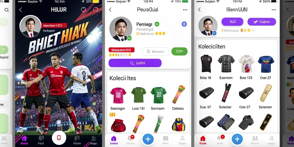 Tampilan menarik dengan banyak pilihan slot.