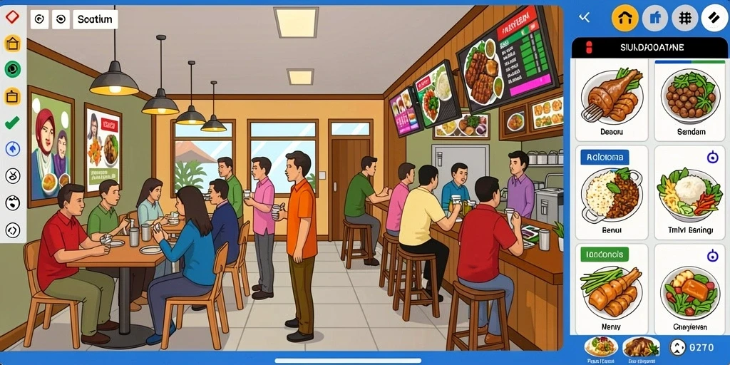 Tampilan antarmuka yang menarik dan mudah digunakan.