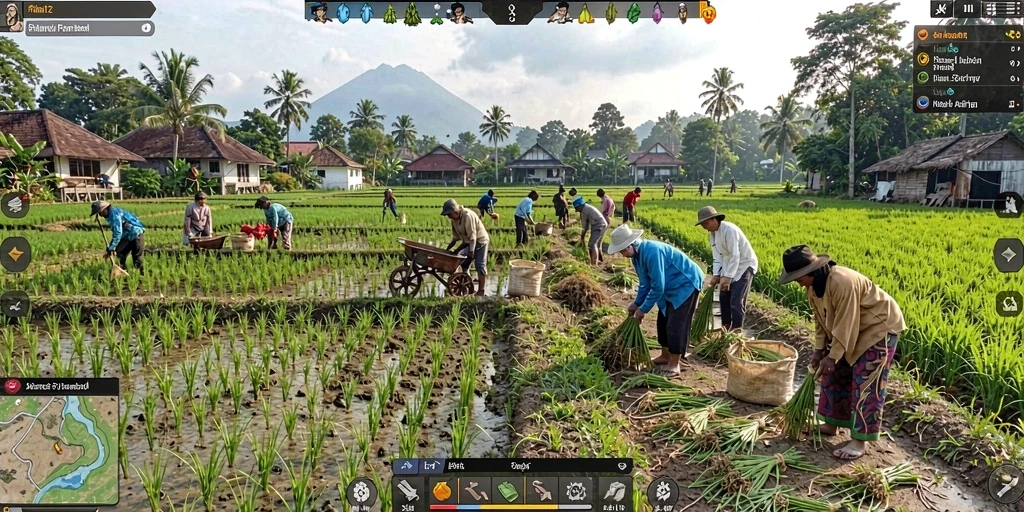 Tampilan awal aplikasi VM777 yang menarik.