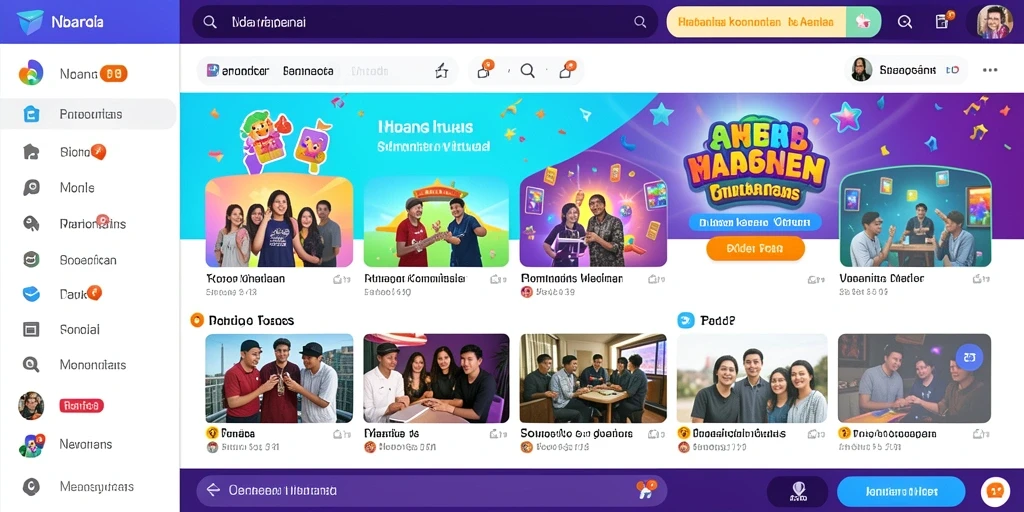 Tampilan awal WIN33 yang menarik dan intuitif.